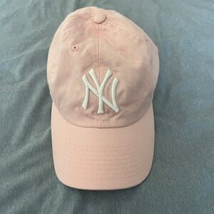 Light Pink Yankees Cap